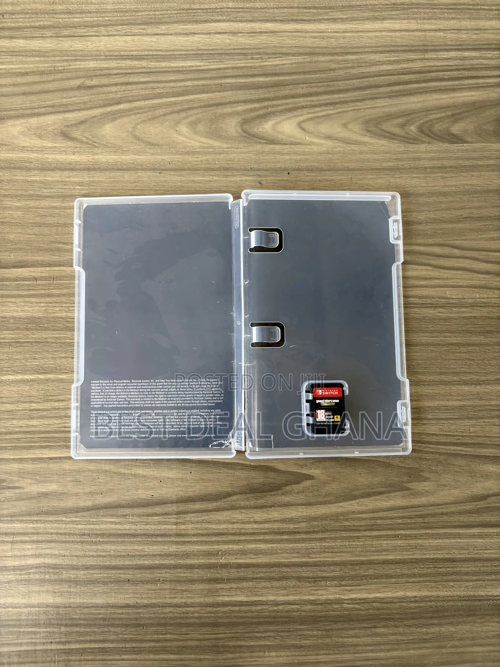 Grand Theft Auto Trilogy Nintendo Switch Cartridge
