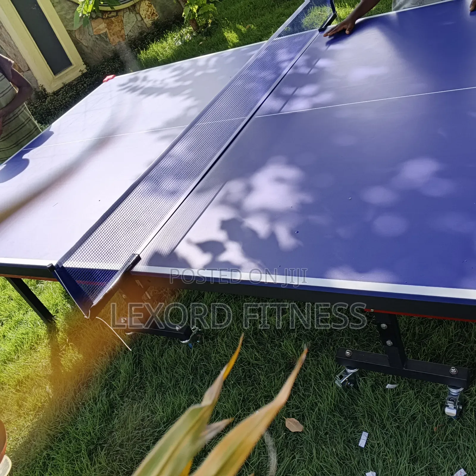 Table Tennis (Foldable) Set With Net and Racket, Water Resistant