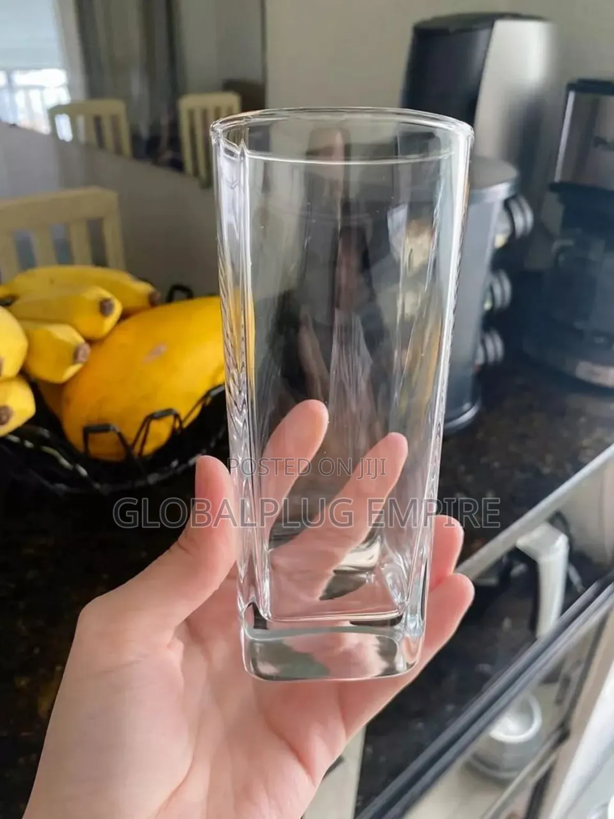 6 Pieces Water Glass Set Strong Elegant