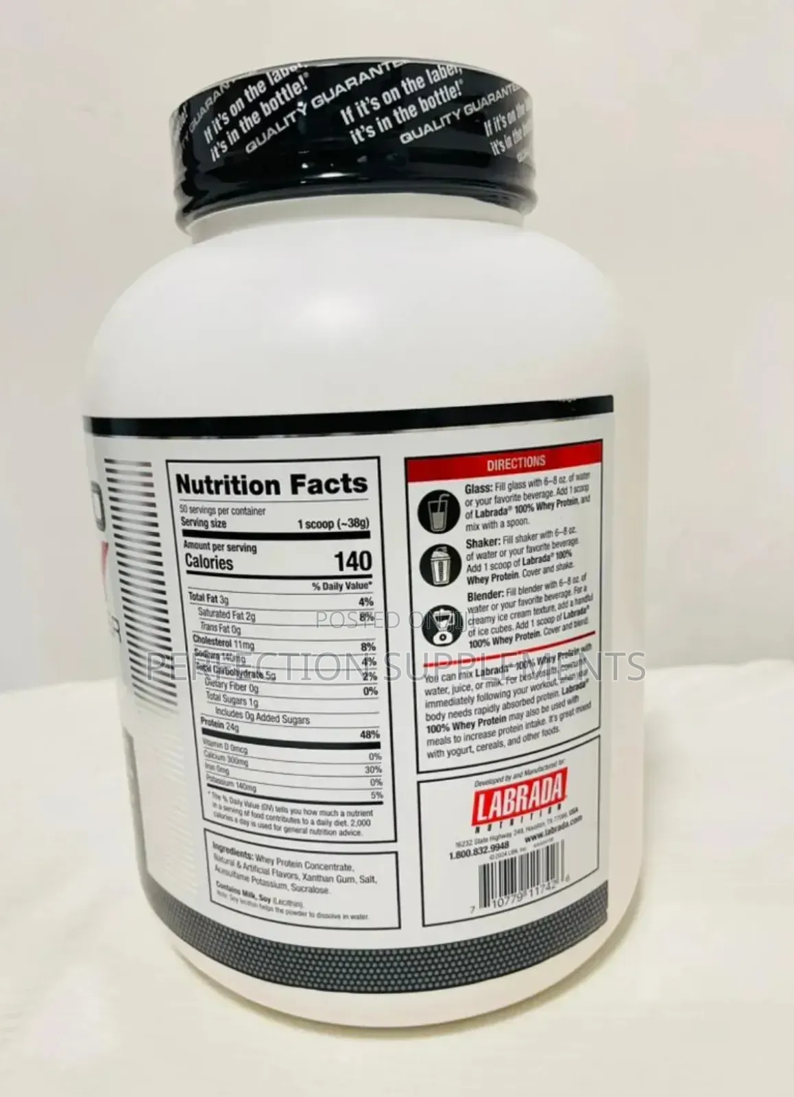 Labrada Nutrition 100% Whey Protein 5lb