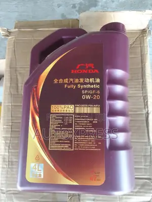 Honda Sp/Gf-6 0w20 Fully Synthetic 4l