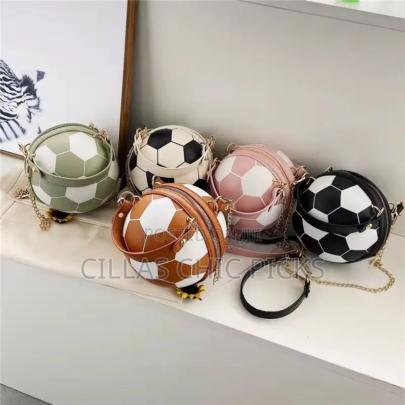 Women's Round Bag - Multifunctional Soccer Ball Coin Purse, Korean Sty