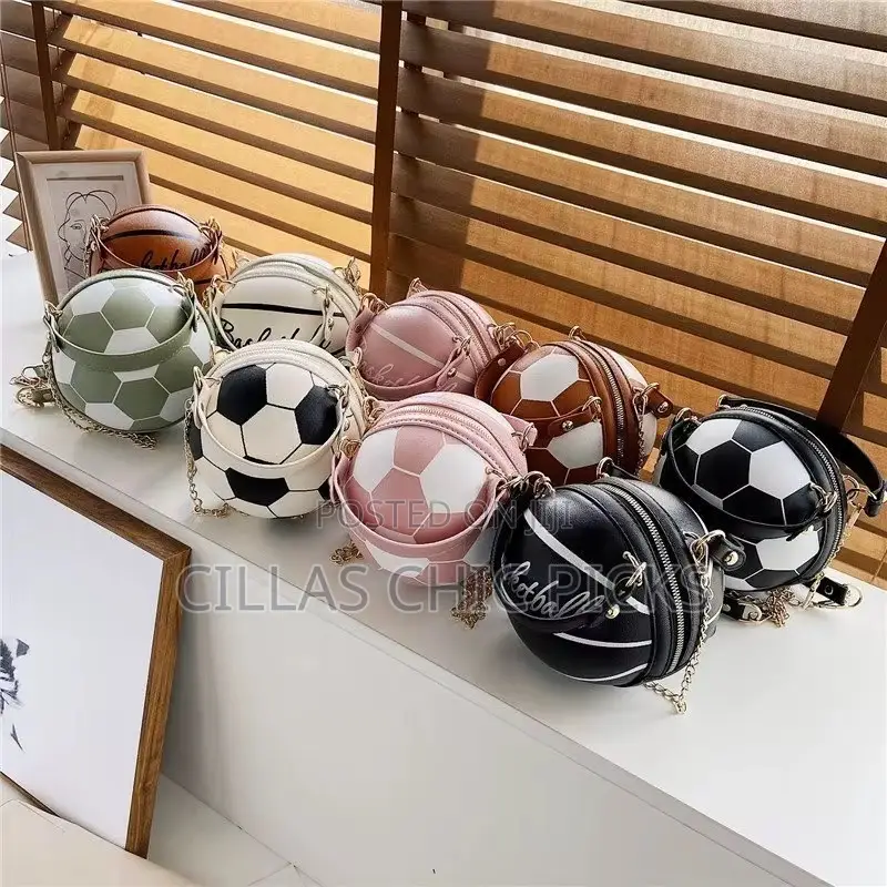 Women's Round Bag - Multifunctional Soccer Ball Coin Purse, Korean Sty