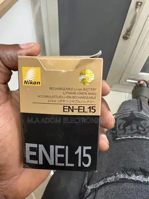 Nikon en-El15 Rechargeable Li-Ion Battery for Select DSLR Cameras