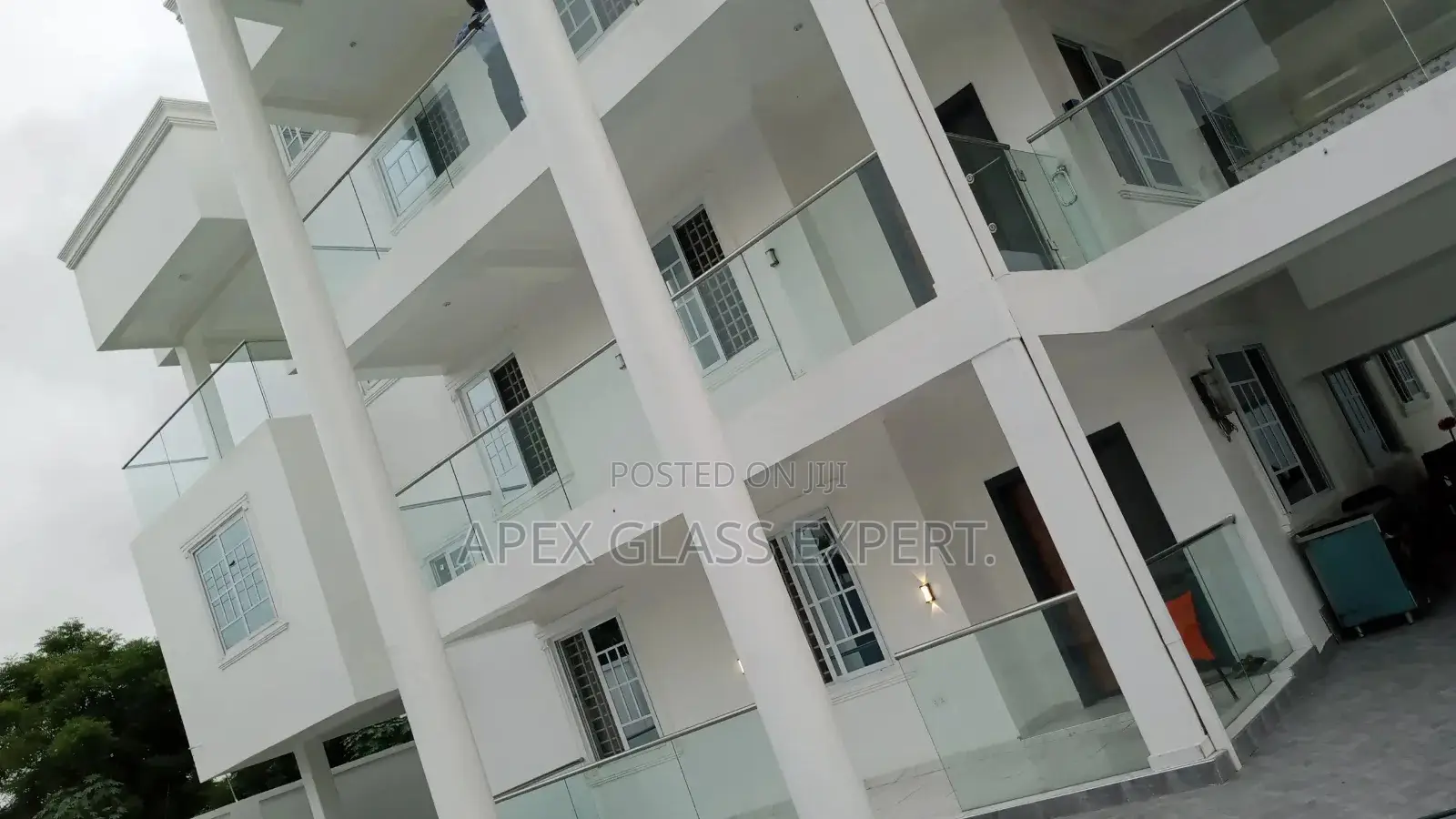 Balcony Glass Balustrade by Apexglassexpert