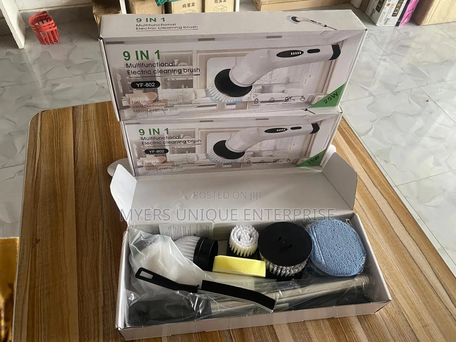 Highly Efficient 9in1 Cleaning Brush