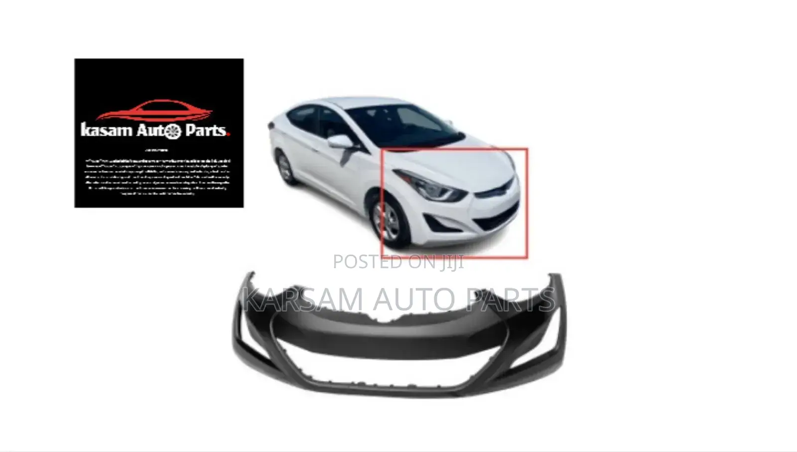 Elantra 2014 Front Bumper