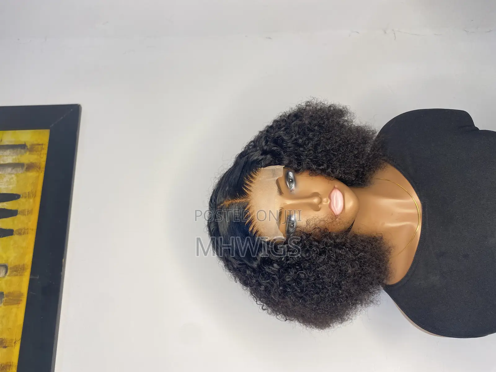 10 Inches Glueless Afro Wig