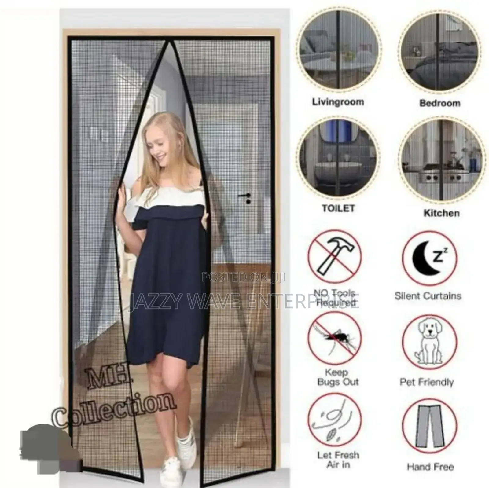 Mosquito Block Curtains