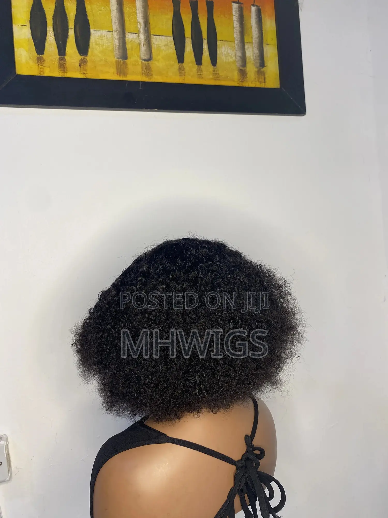 10 Inches Glueless Afro Wig