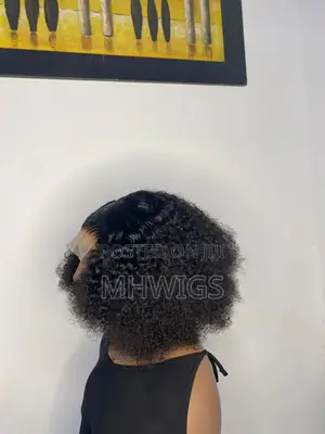10 Inches Glueless Afro Wig