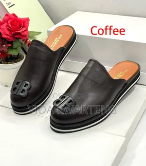 Classic Balenciaga Coffee Brown Half Shoe