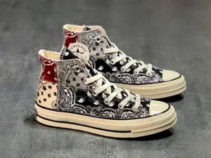 Converse Paisley Patchway