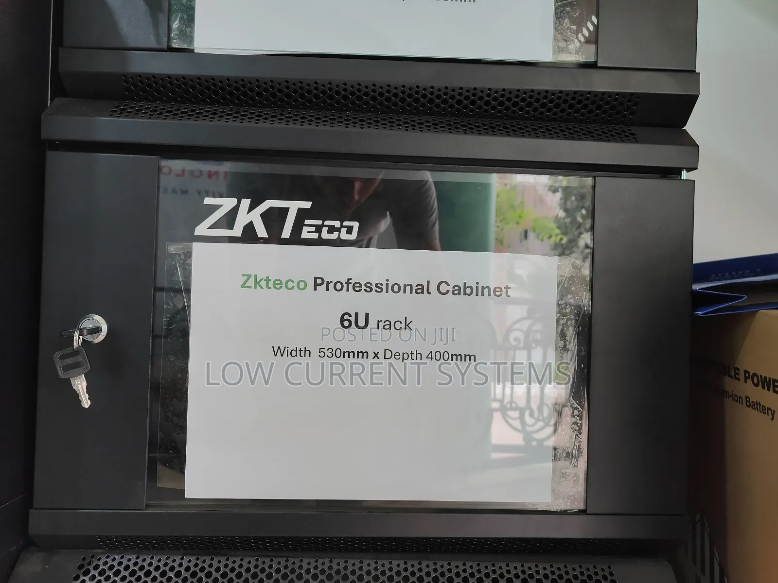 Zkteco 6u Professional Cabinet Server Rack