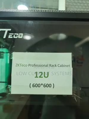 Zkteco Professional 12u Server Rack 600 X 600 Cabinet With Shelf