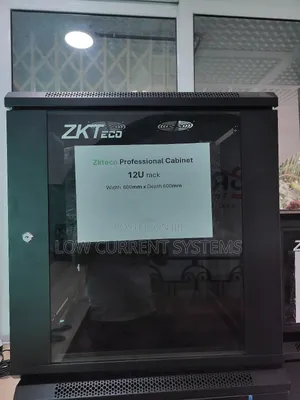 Zkteco Professional 12u Server Rack 600 X 600 Cabinet With Shelf