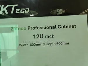Zkteco Professional 12u Server Rack 600 X 600 Cabinet With Shelf