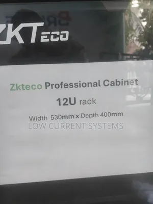 Zkteco Professional 12u Server Rack Cabinet 530mm X 400mm
