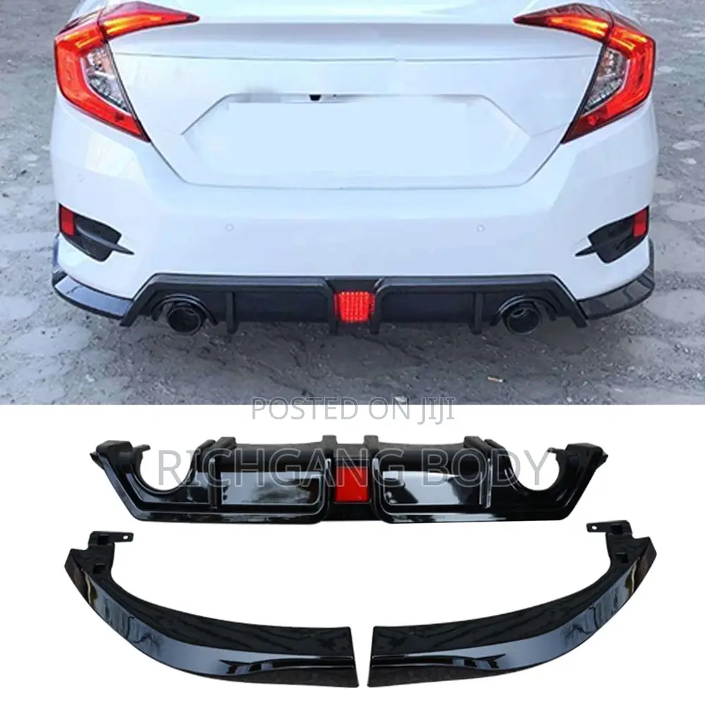 Civic 17-22 Original Back Diffuser With Led