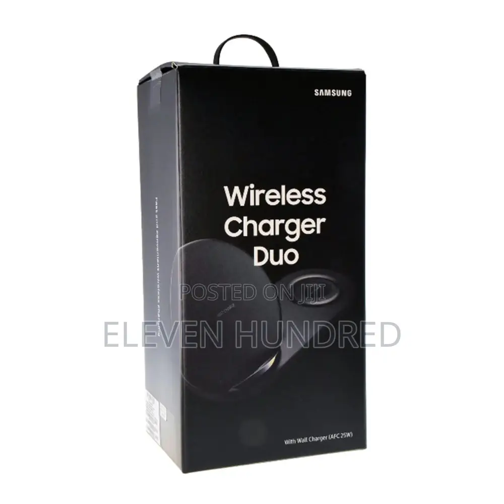 Samsung Galaxy Super Fast Wireless Charger Duo - Black