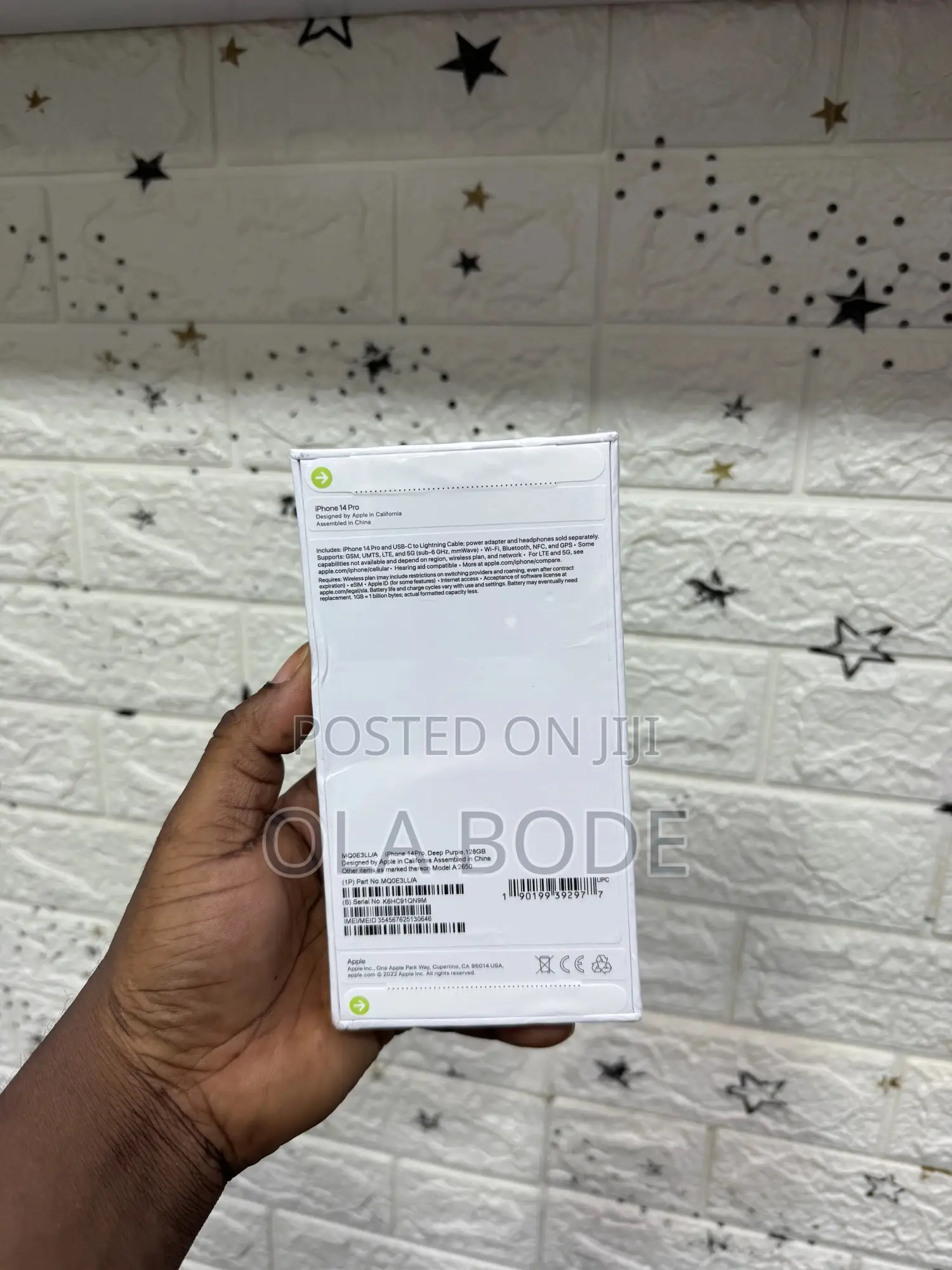 New Apple iPhone 14 Pro 128 GB Purple