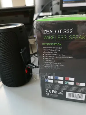 Zealot Mini Speaker 1800mah Battery