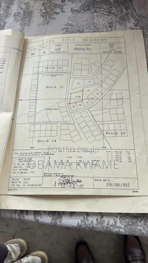 Walled and Gated 0.73 Acres of Land for Sale at Adenta Housing Down