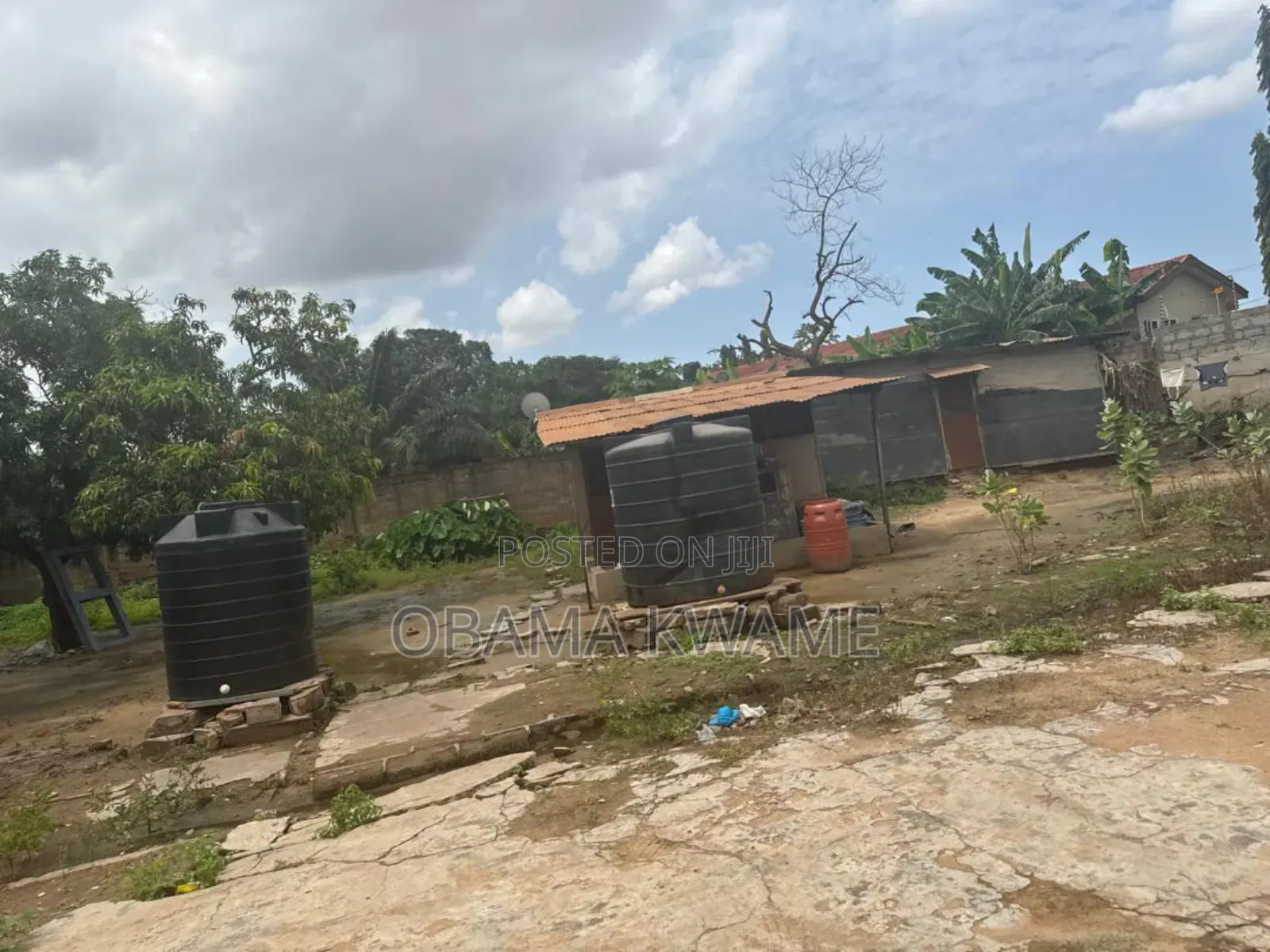 Walled and Gated 0.73 Acres of Land for Sale at Adenta Housing Down