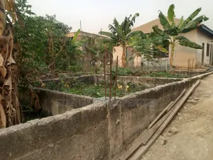 Half Plot for Sale at Mampongteng Korea. ( 4 Bedrooms Foundation (