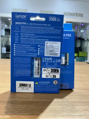 Lexar Nm610pro M.2 2280 Pcie Gen3x4 500 Gb Nvme SSD