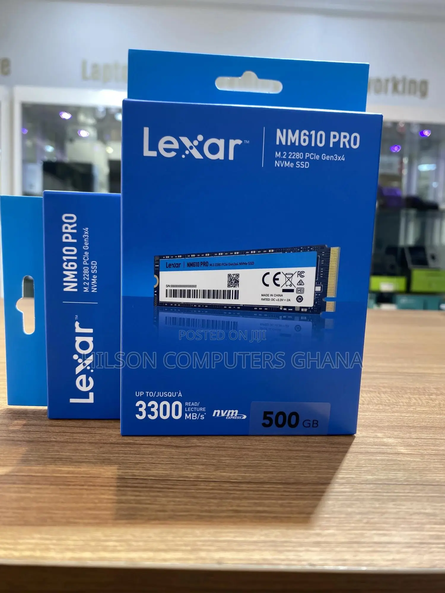 Lexar Nm610pro M.2 2280 Pcie Gen3x4 500 Gb Nvme SSD