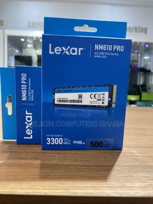 Lexar Nm610pro M.2 2280 Pcie Gen3x4 500 Gb Nvme SSD