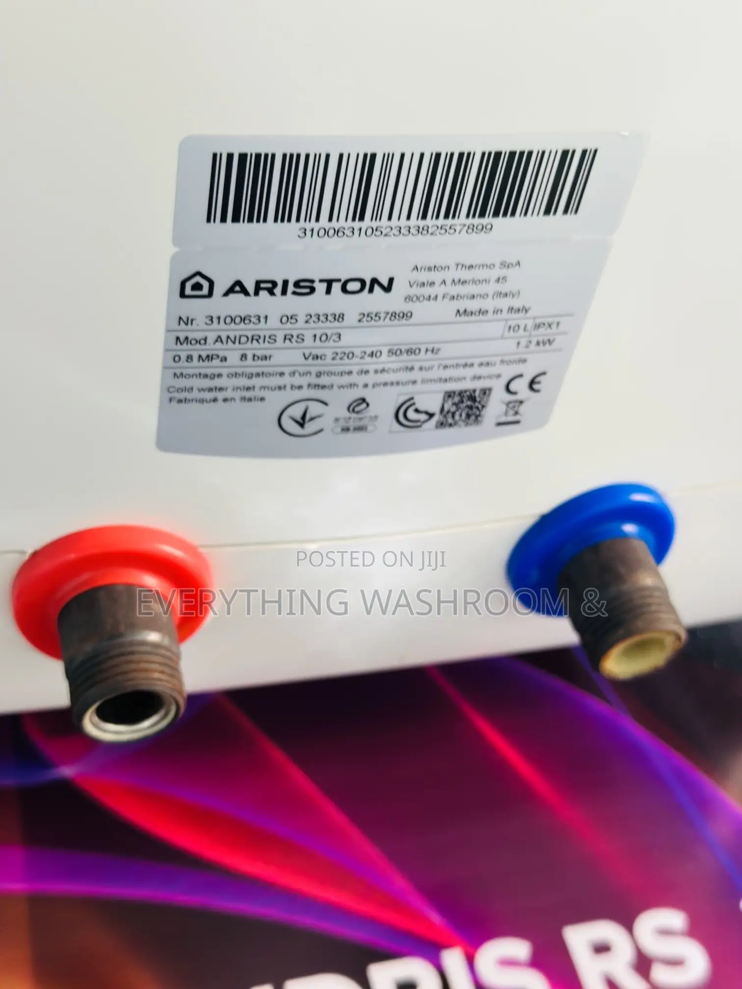 Water Heater 10 Litres_ Ariston Water Heater 10 Litres Italy