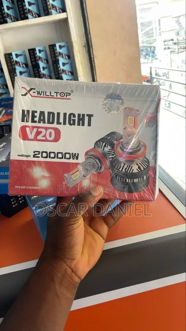 20,000 Watts Led Headlight for All Cars