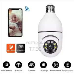 360° Ai Smart Bulb Camera