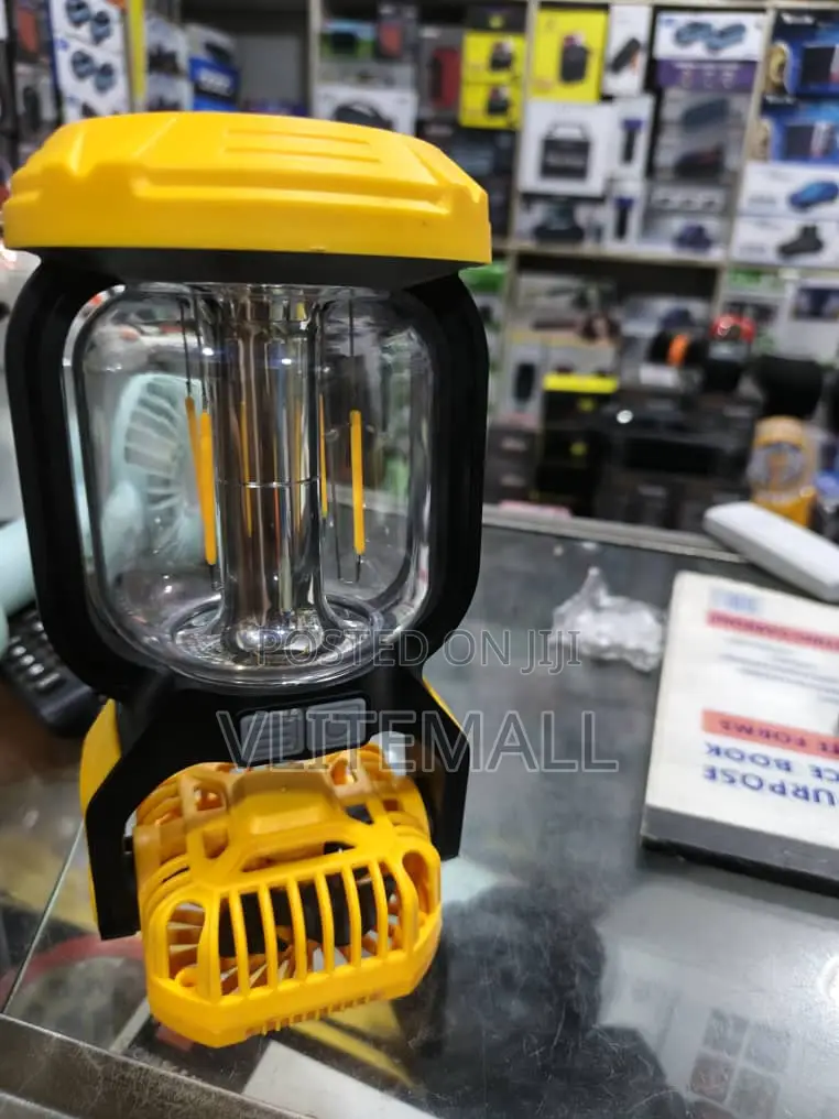Multifunctional Outdoor Led Fan Camping Light Usb Rechargeable