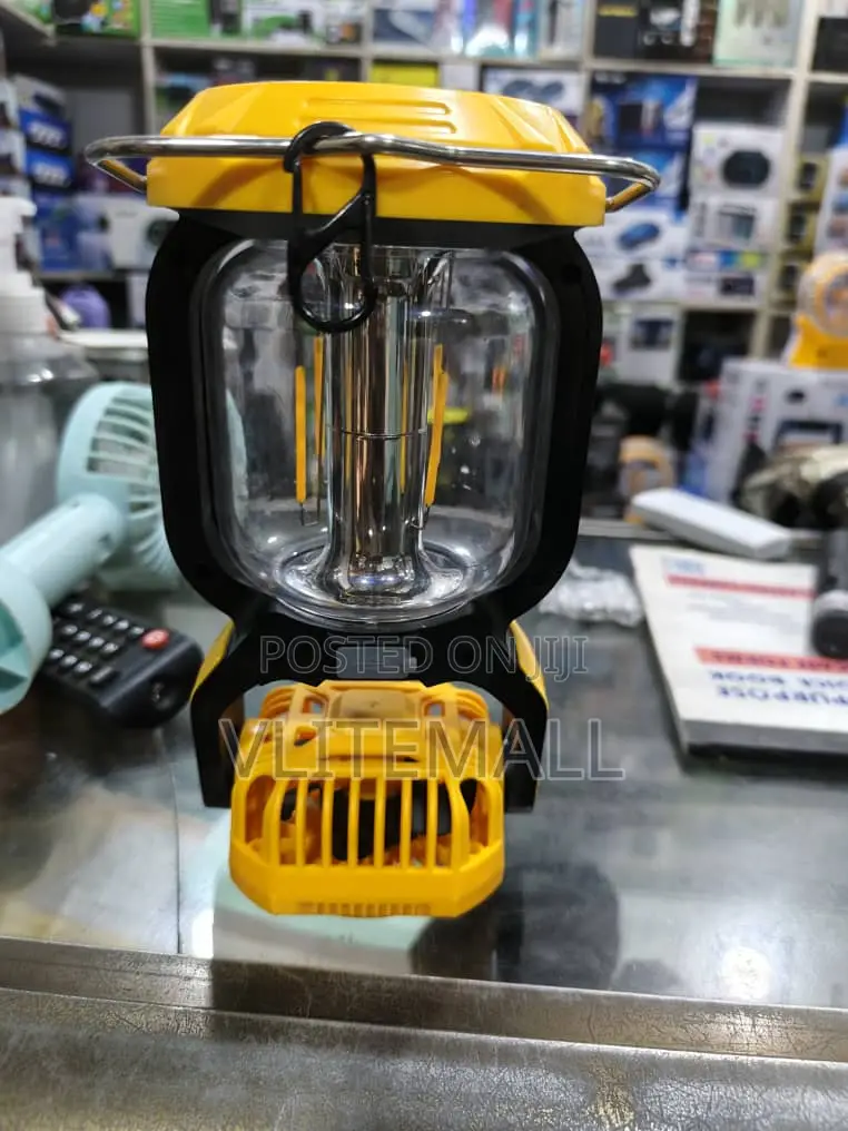 Multifunctional Outdoor Led Fan Camping Light Usb Rechargeable