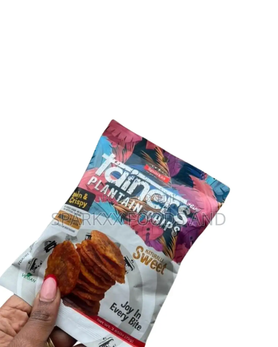 Tainers Naturally Sweet Plantain Chips