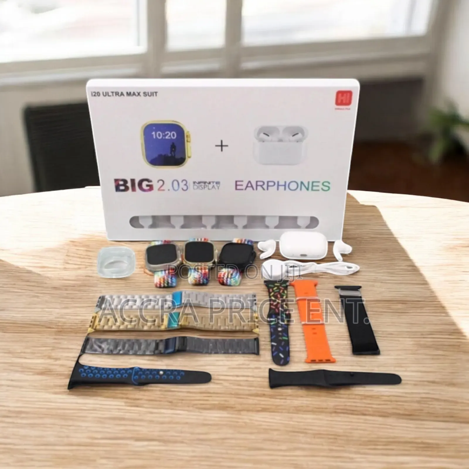 I20 Ultra Max Suit Smartwatch (398288)
