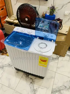 Grab Your Favorite Nasco Washing Machine 8kg Topload Twintub White