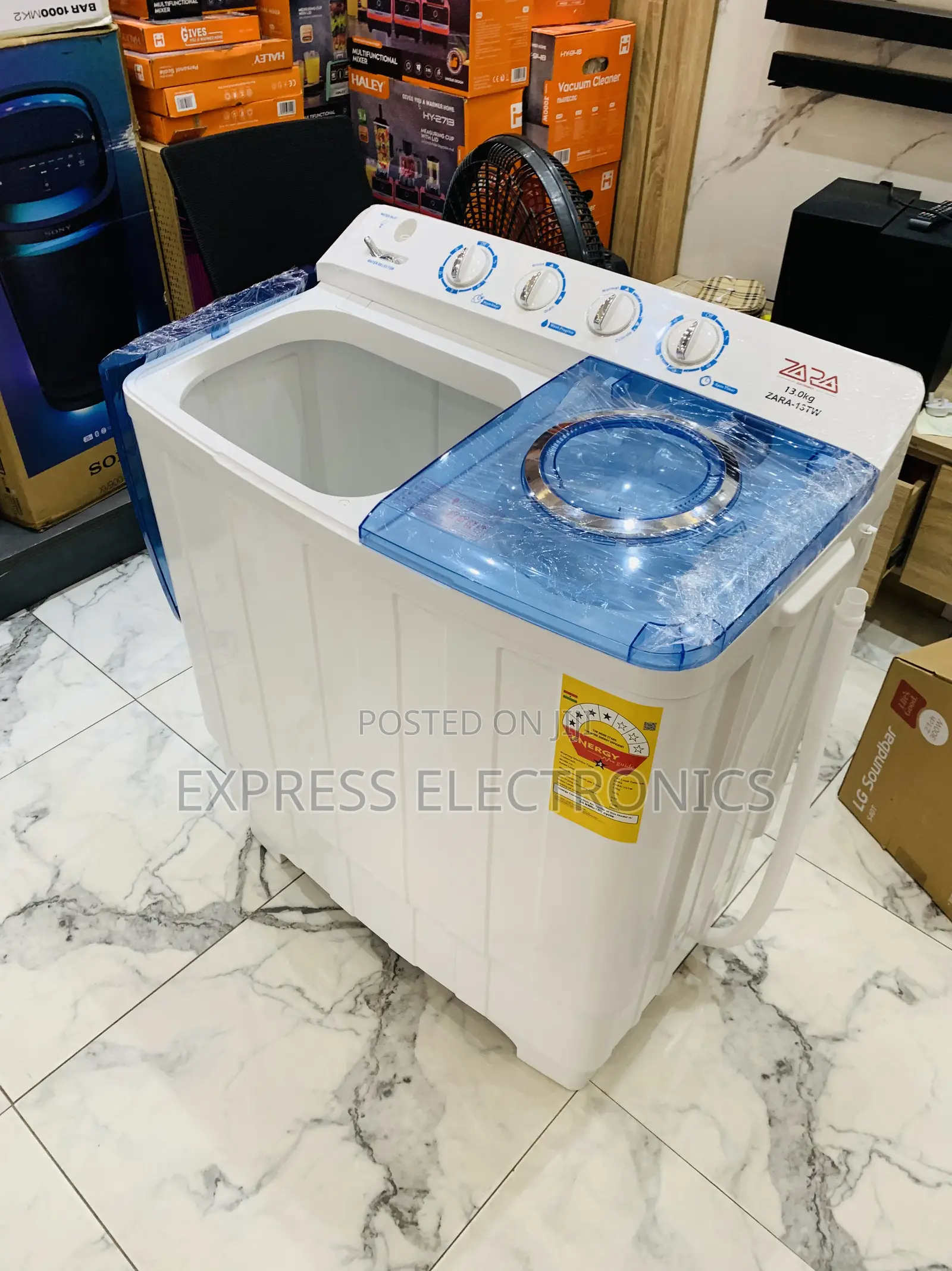 Text Us Fir Your Zara 13kg Topload Twintub