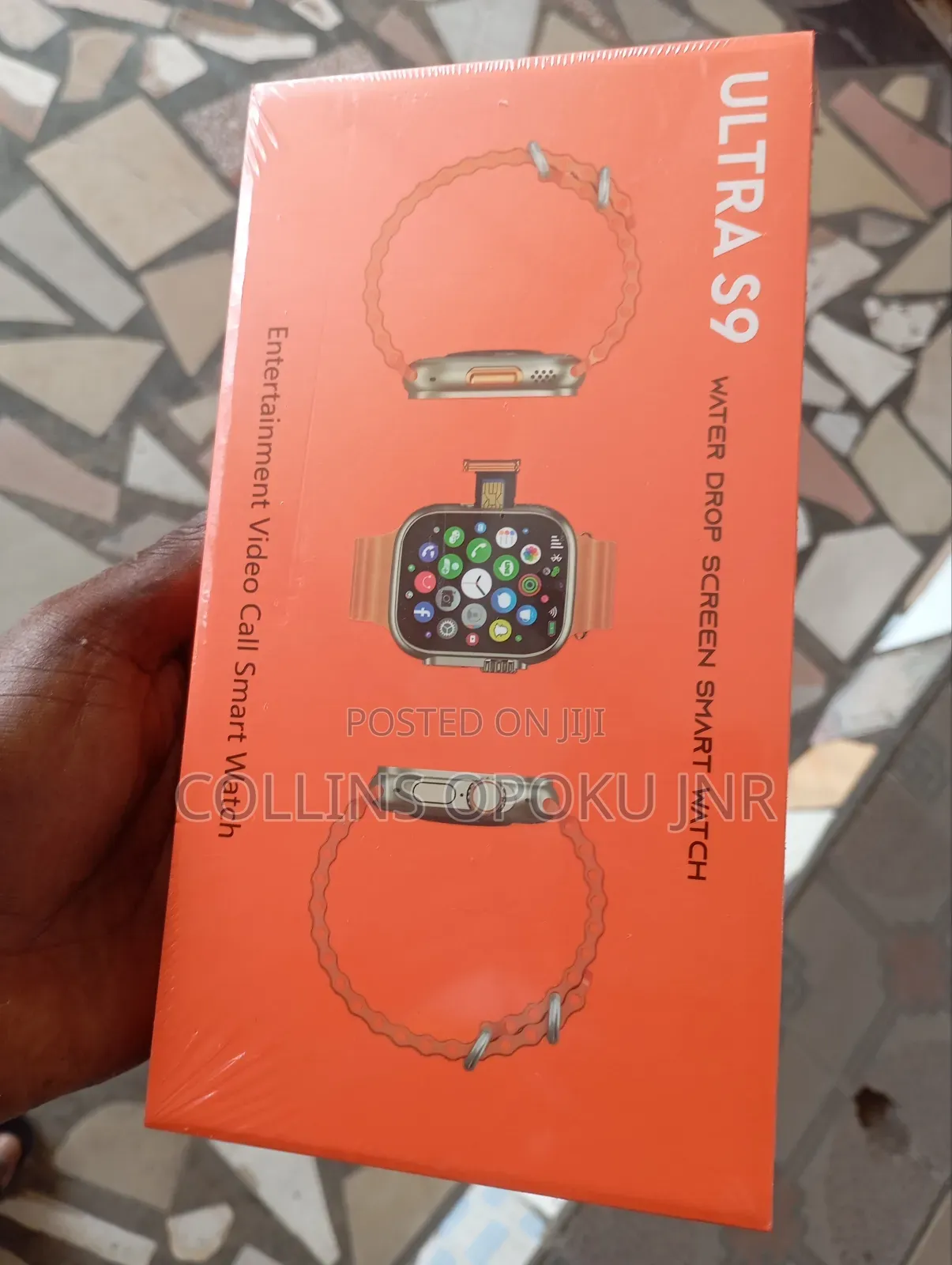 4g Ultra S9 Android Sim Smartwatch + Dual Camera For Video Call