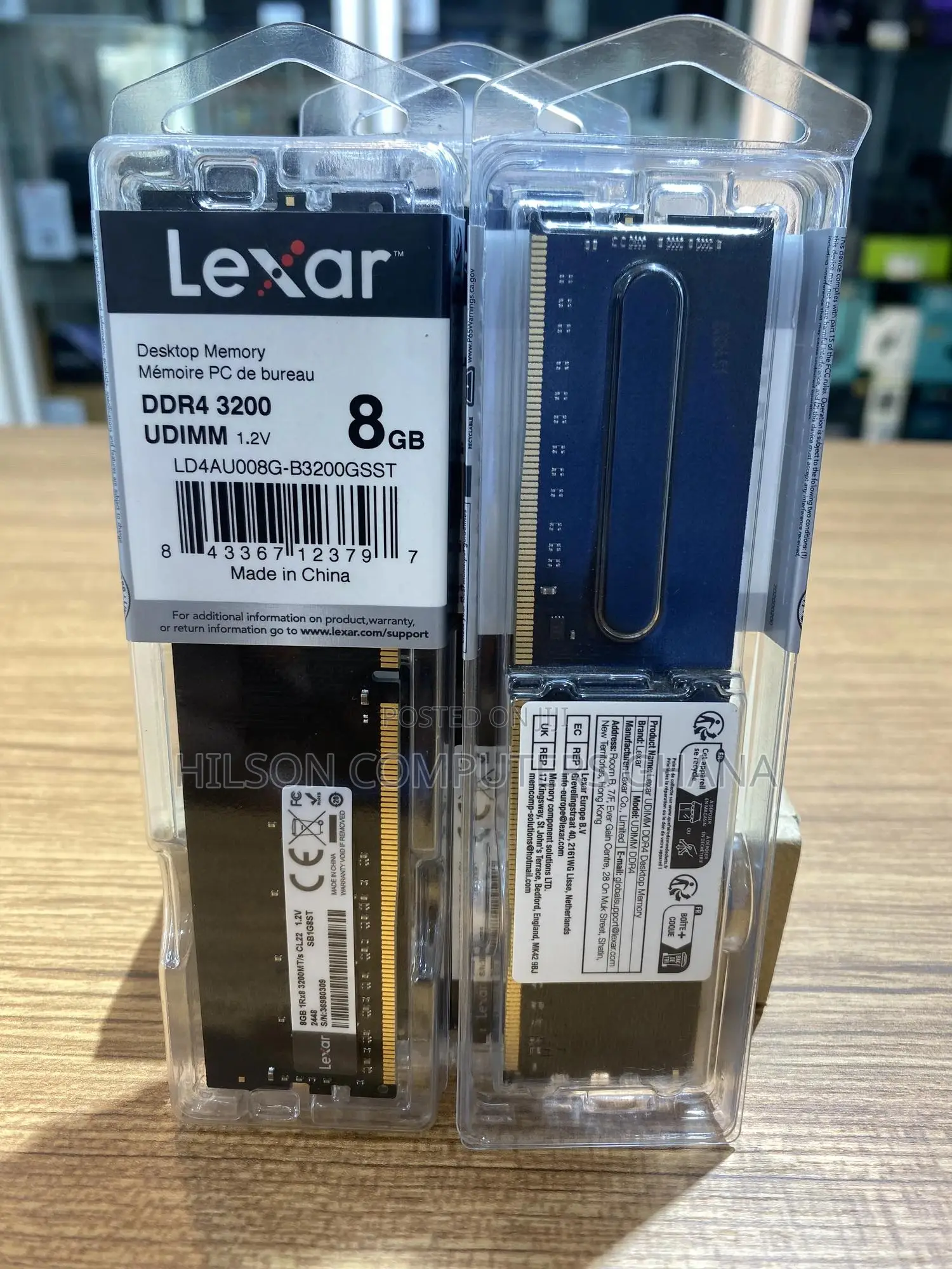 Lexar 8gb Ddr4-3200 Udimm Ram – Desktop Memory
