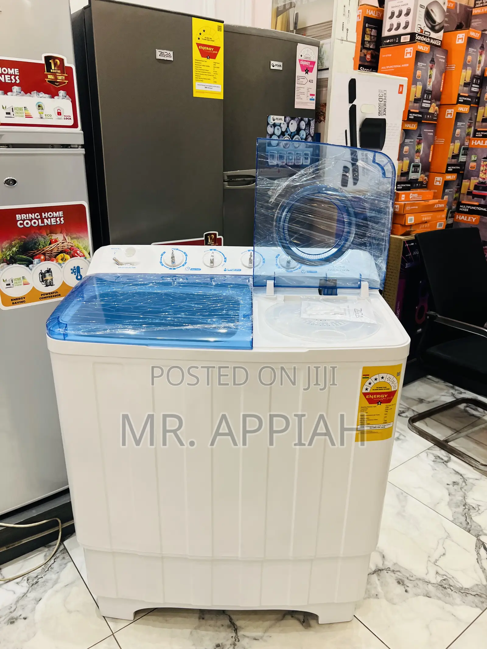 Long Lasting Zara-13tw Electric Washing Machine(Top Load) 
