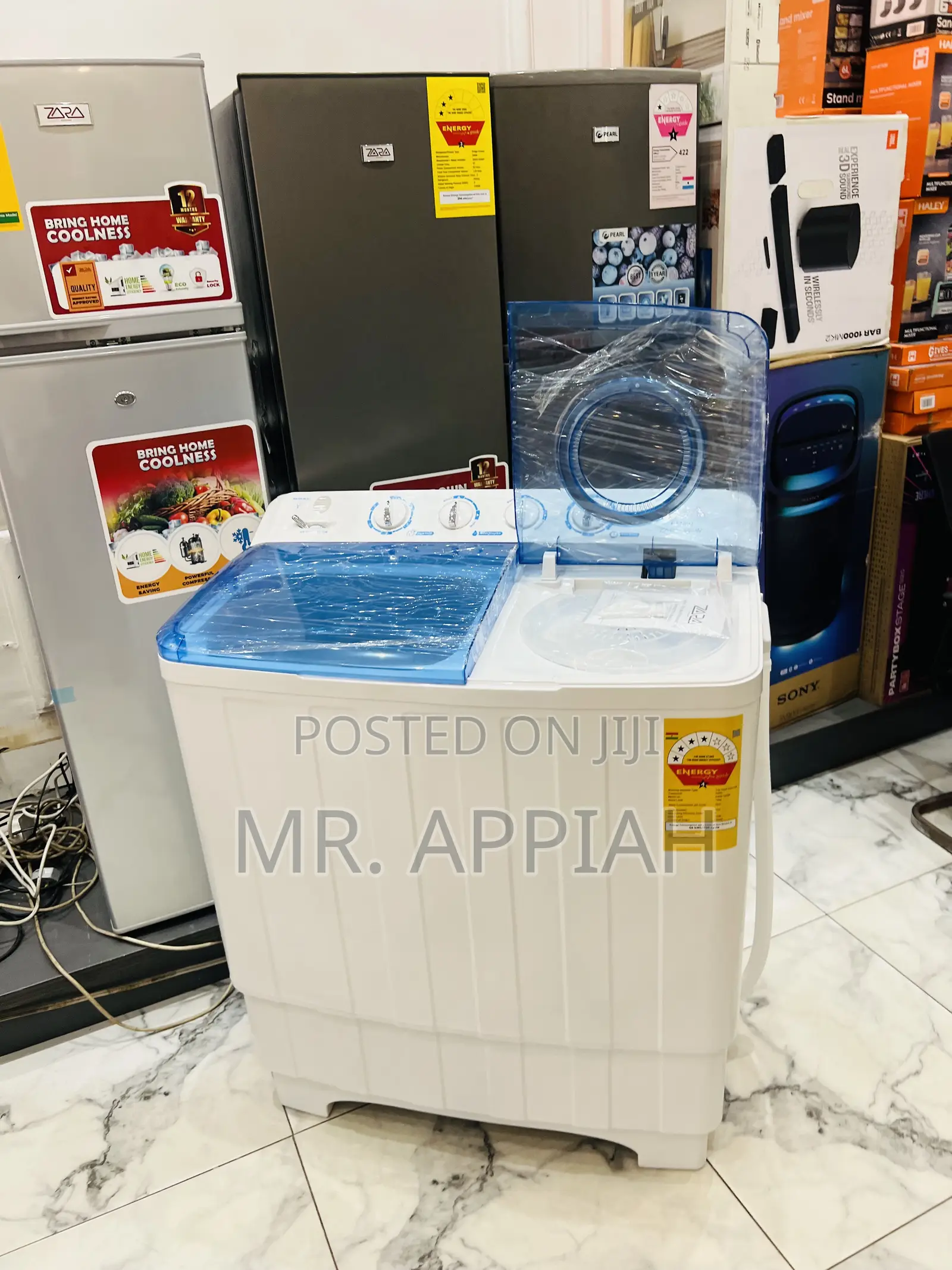Get Affordable Zara 13kg Top Load Electric Washing Machine 