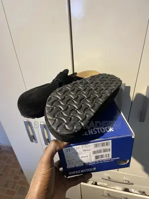 Birkenstocks Boston Suede Black
