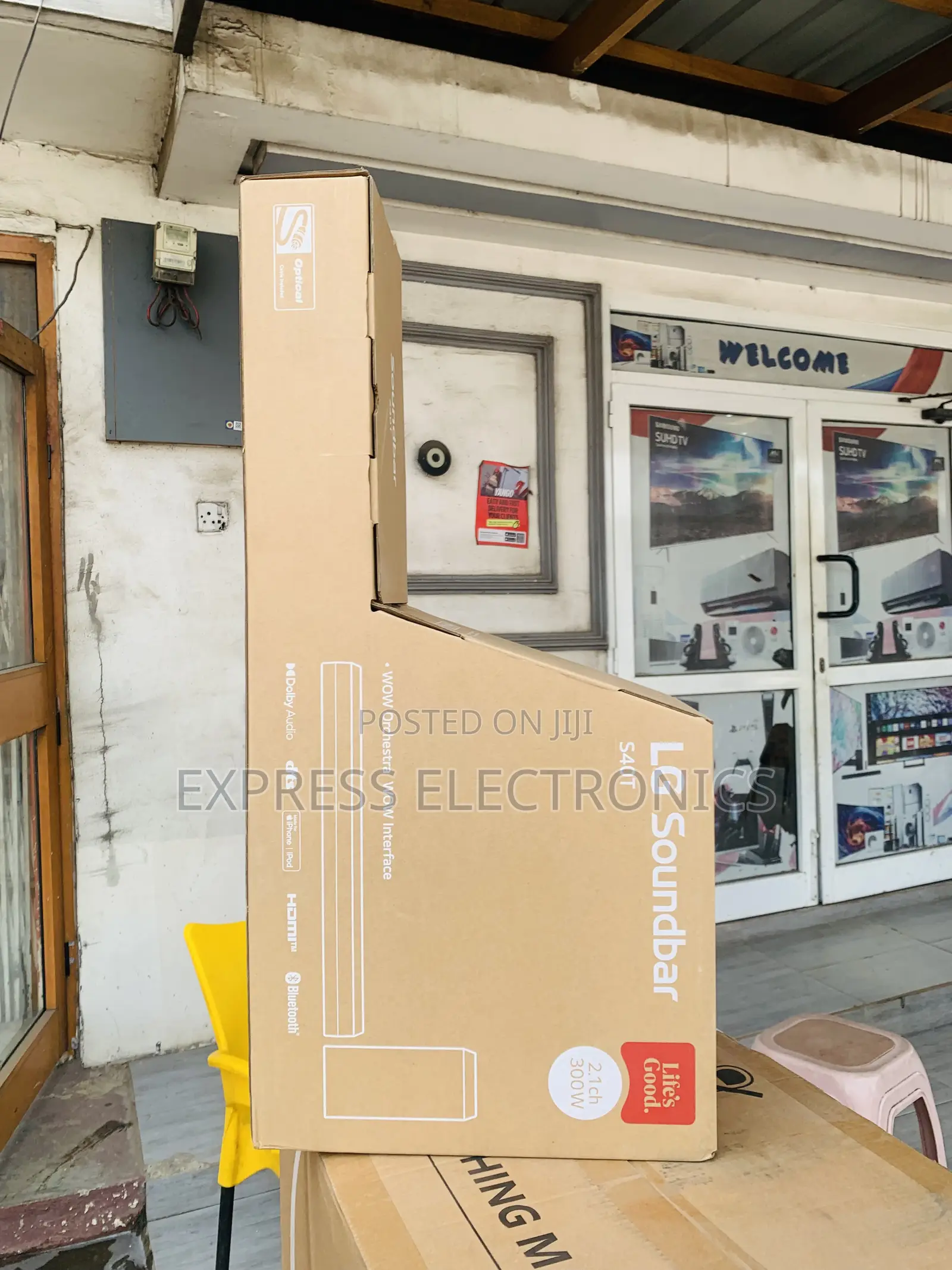 Grab Your Own Lg-S40t Lg Sound Bar 2.1 Channel 300watt 2 Speakers