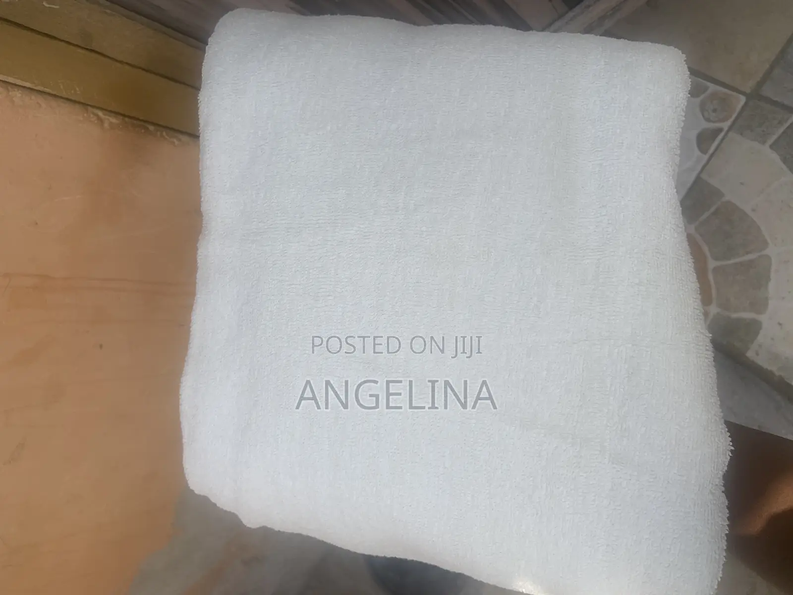 Plain White Cotton Towel Available Very Thick and Long To