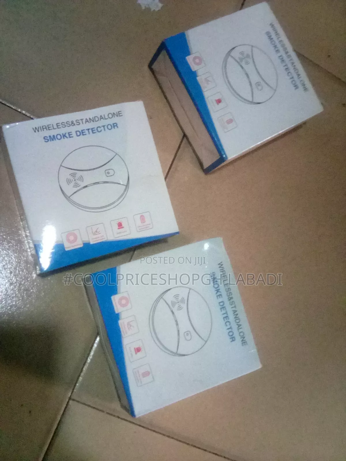 Smoke Detector Wireless With Battery