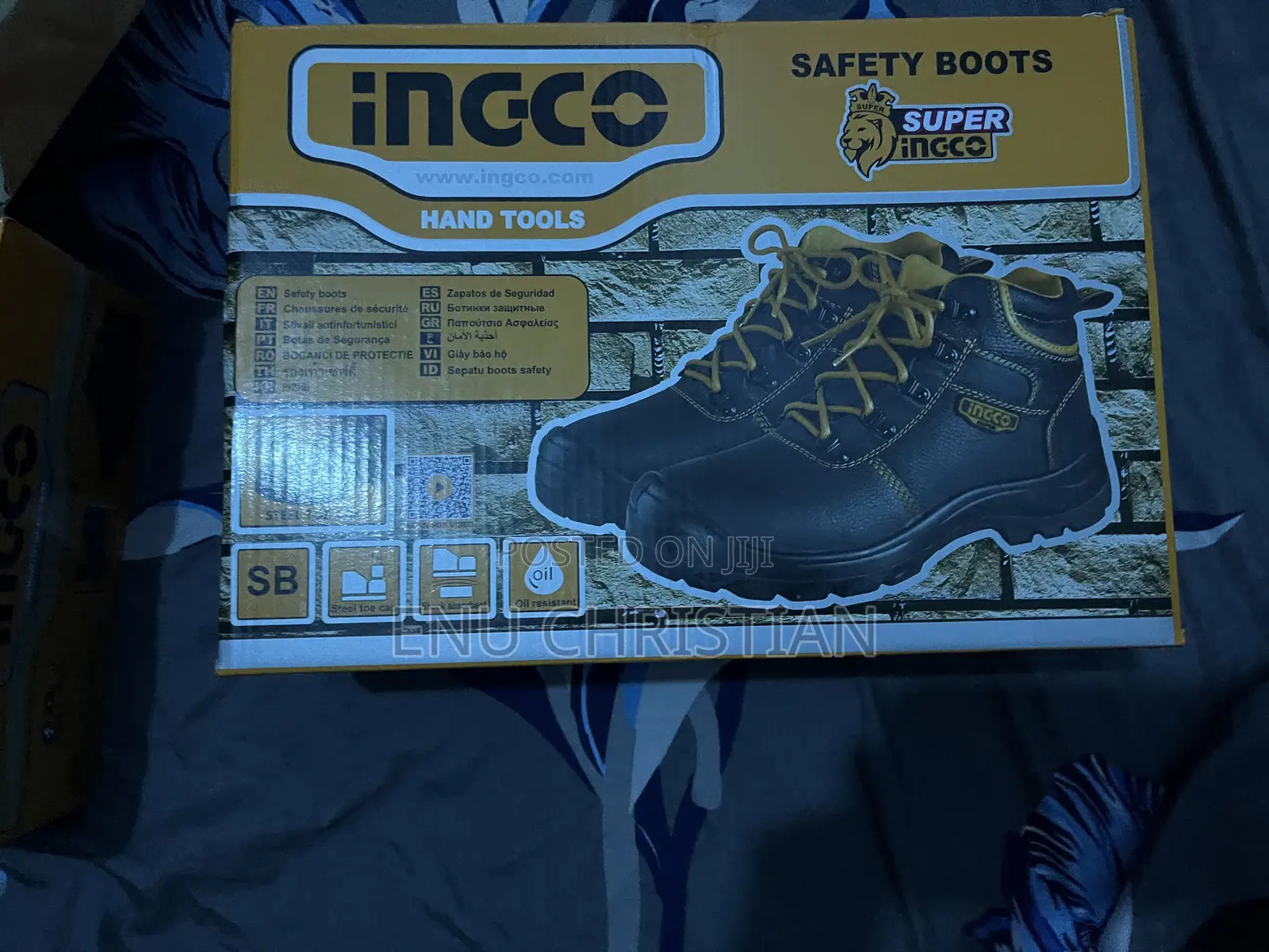 Ingco Safety Boots
